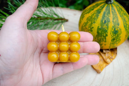 Bičių vaško žvakė "Kubelis" - Melora