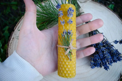 Bičių vaško žvakė "Vaškuolė" - Melora